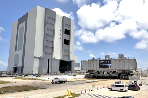 Crawler Clears VAB's Highbay 2 for Commercial Partner