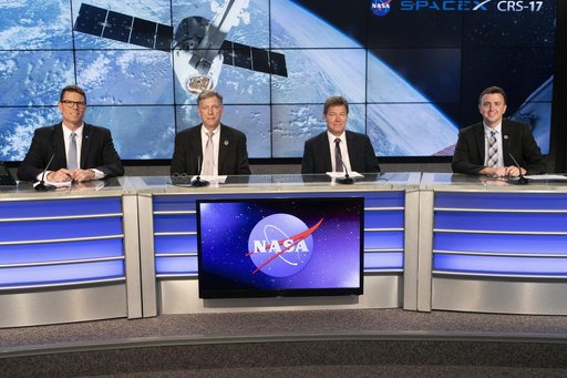 NASA Hosts Prelaunch News Conference for SpaceX CRS-17