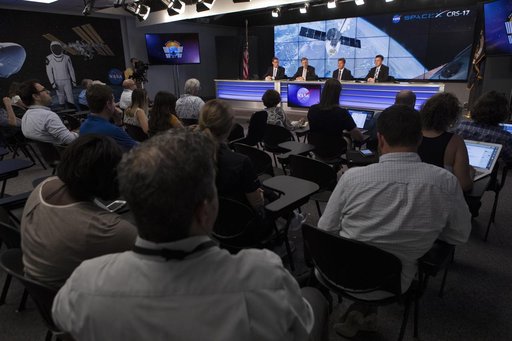 NASA Hosts Prelaunch News Conference for SpaceX CRS-17