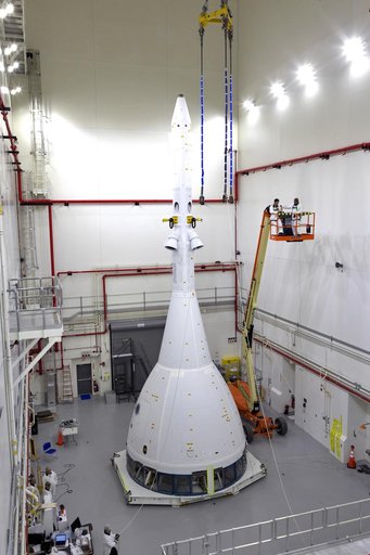 Lift and Stack of Flight Test Article for AA-2