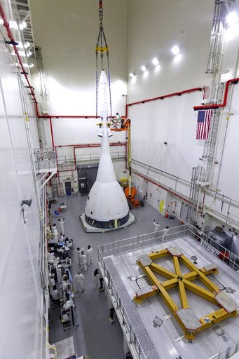 Lift and Stack of Flight Test Article for AA-2