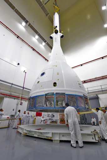 Lift and Stack of Flight Test Article for AA-2