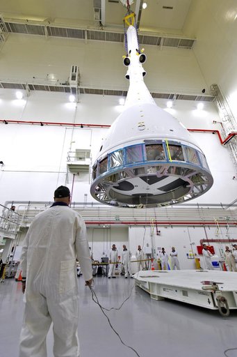 Lift and Stack of Flight Test Article for AA-2