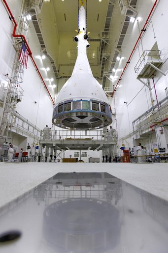 Lift and Stack of Flight Test Article for AA-2