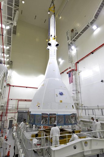 Lift and Stack of Flight Test Article for AA-2