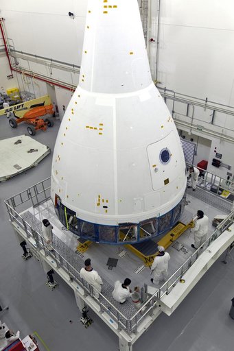 Lift and Stack of Flight Test Article for AA-2