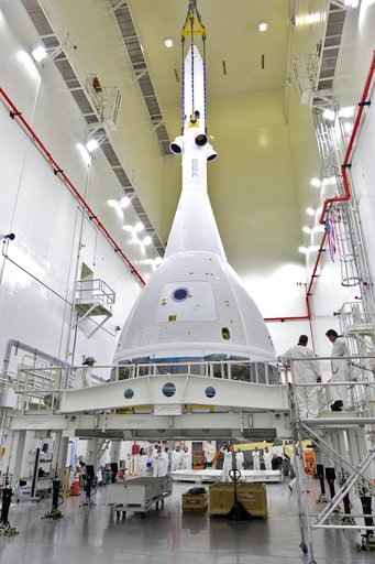 Lift and Stack of Flight Test Article for AA-2