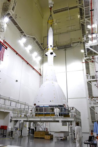 Lift and Stack of Flight Test Article for AA-2