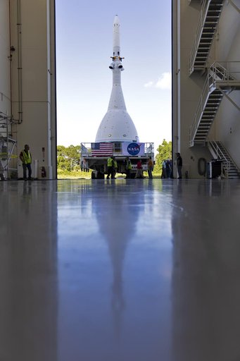 Launch Abort System Roll to Pad