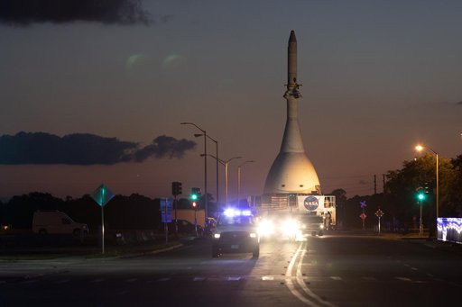 Launch Abort System Roll to Pad