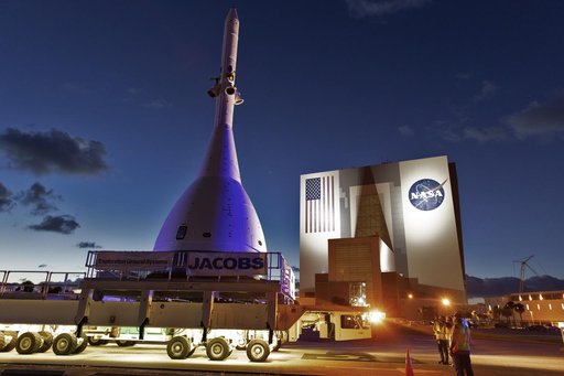 Launch Abort System Roll to Pad