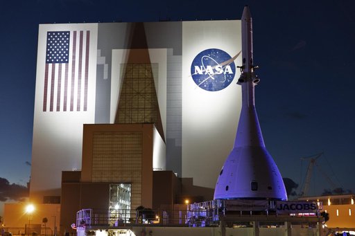 Launch Abort System Roll to Pad