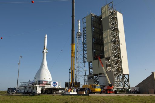 AA-2 Stack at SLC-46; Lift and Mate