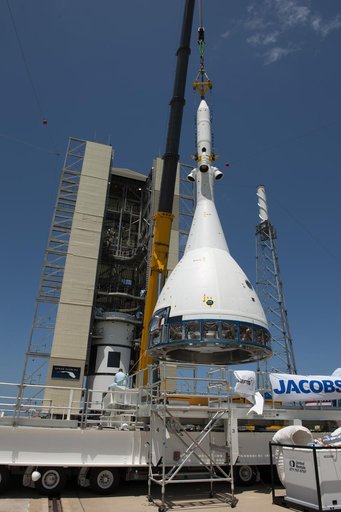 AA-2 Stack at SLC-46; Lift and Mate