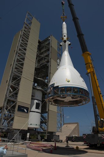 AA-2 Stack at SLC-46; Lift and Mate