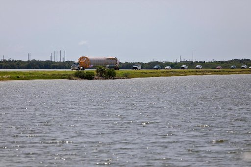 CCP Boeing CFT Booster Transport to ASOC