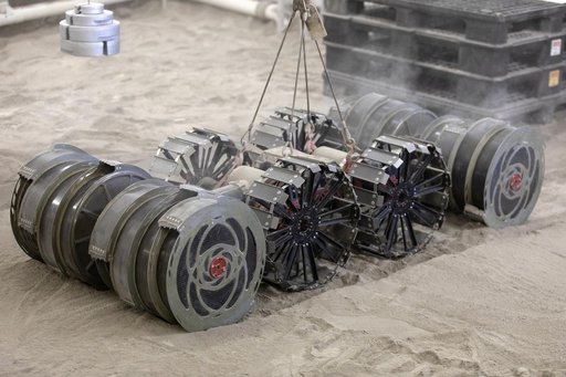 Regolith Advanced Surface Systems Operations Robot (RASSOR) Test