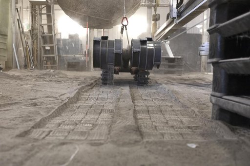 Regolith Advanced Surface Systems Operations Robot (RASSOR) Test