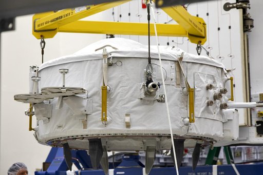 CRS-18 IDA-3 Installation into SpaceX Falcon 9 Trunk