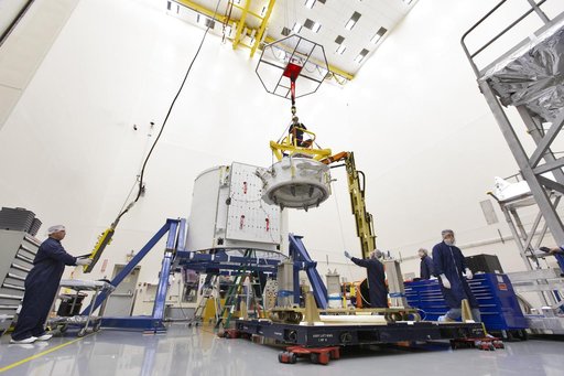 CRS-18 IDA-3 Installation into SpaceX Falcon 9 Trunk