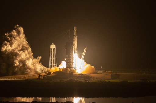 SpaceX Falcon Heavy STP-2 Liftoff