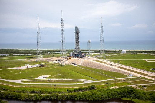 Aerial Photos - Mobile Launcher on Pad 39B