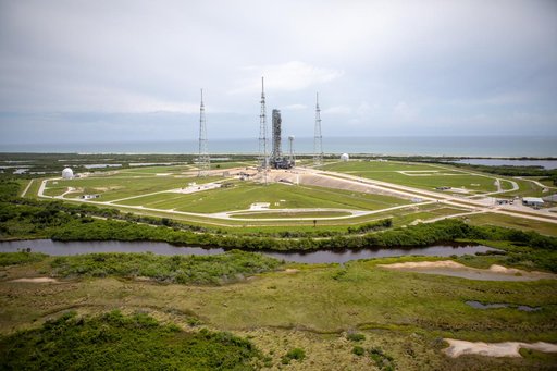 Aerial Photos - Mobile Launcher on Pad 39B