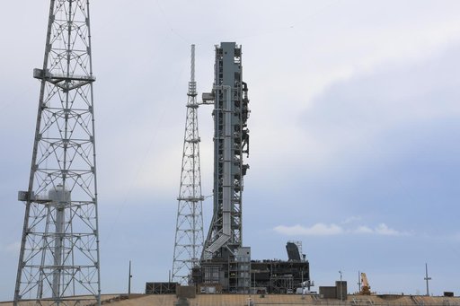 Mobile Launcher on Pad Surface