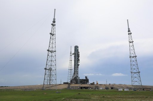 Mobile Launcher on Pad Surface