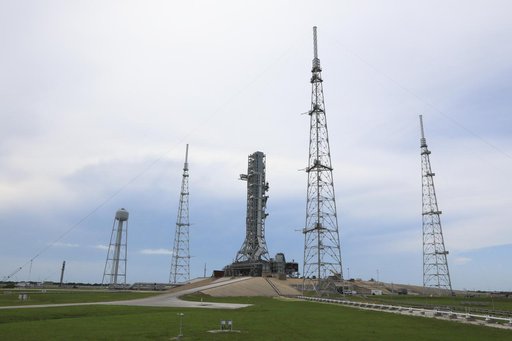 Mobile Launcher on Pad Surface