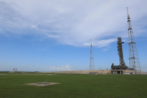 Mobile Launcher on Pad Surface