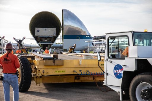 Artemis-2 Heat Shield Arrival