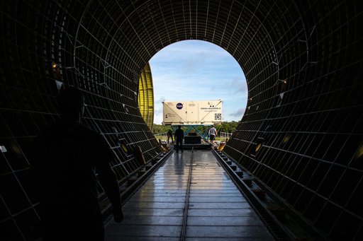 Artemis-2 Heat Shield Arrival