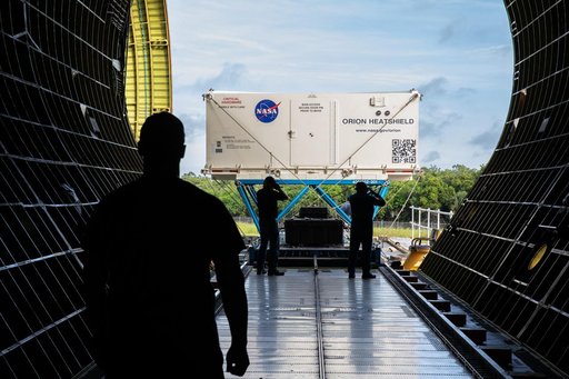 Artemis-2 Heat Shield Arrival