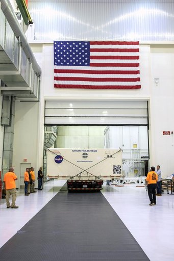 Artemis-2 Heat Shield Arrival