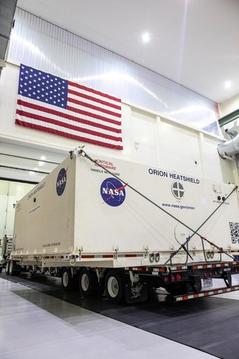 Artemis-2 Heat Shield Arrival