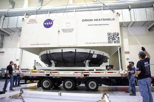 Artemis-2 Heat Shield Arrival