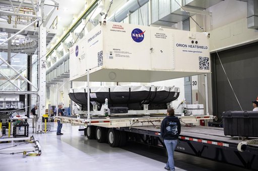 Artemis-2 Heat Shield Arrival