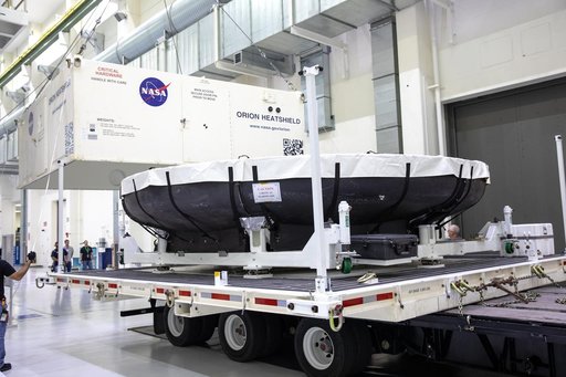 Artemis-2 Heat Shield Arrival