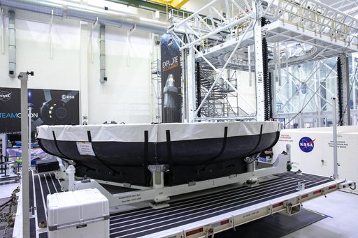 Artemis-2 Heat Shield Arrival