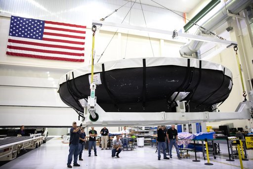 Artemis-2 Heat Shield Arrival