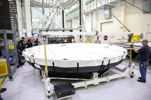 Artemis-2 Heat Shield Arrival