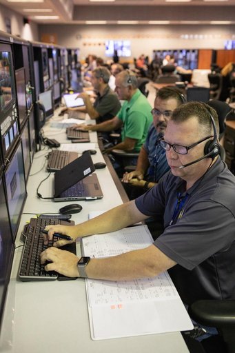 Artemis Launch Team Validation Simulation in Firing Room 1