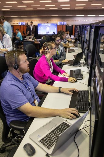 Artemis Launch Team Validation Simulation in Firing Room 1