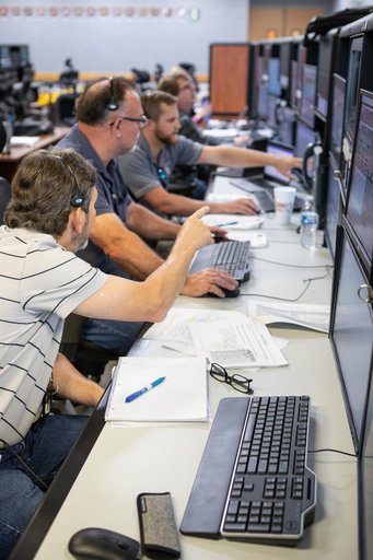 Artemis Launch Team Validation Simulation in Firing Room 1