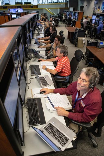 Artemis Launch Team Validation Simulation in Firing Room 1