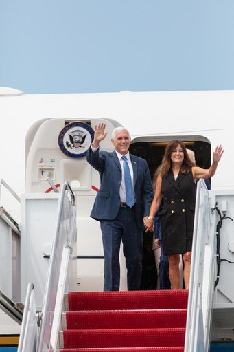 Vice President Pence at Kennedy for Apollo 11 Landing 50th Anniv