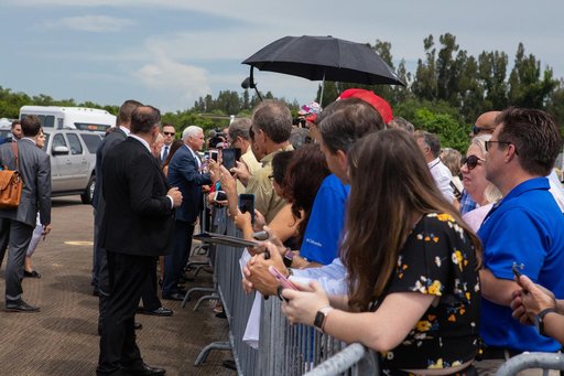Vice President Pence at Kennedy for Apollo 11 Landing 50th Anniv