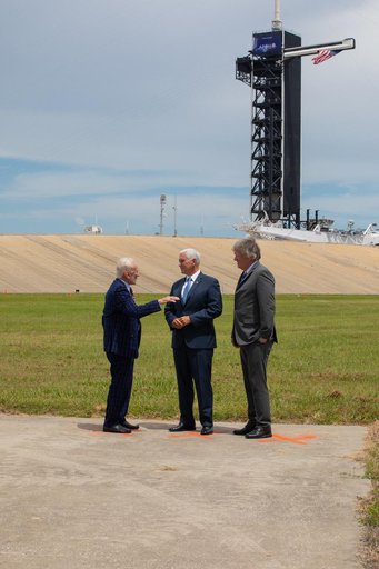 Vice President Pence at Kennedy for Apollo 11 Landing 50th Anniv