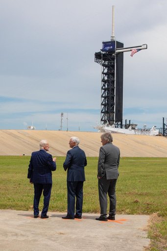 Vice President Pence at Kennedy for Apollo 11 Landing 50th Anniv